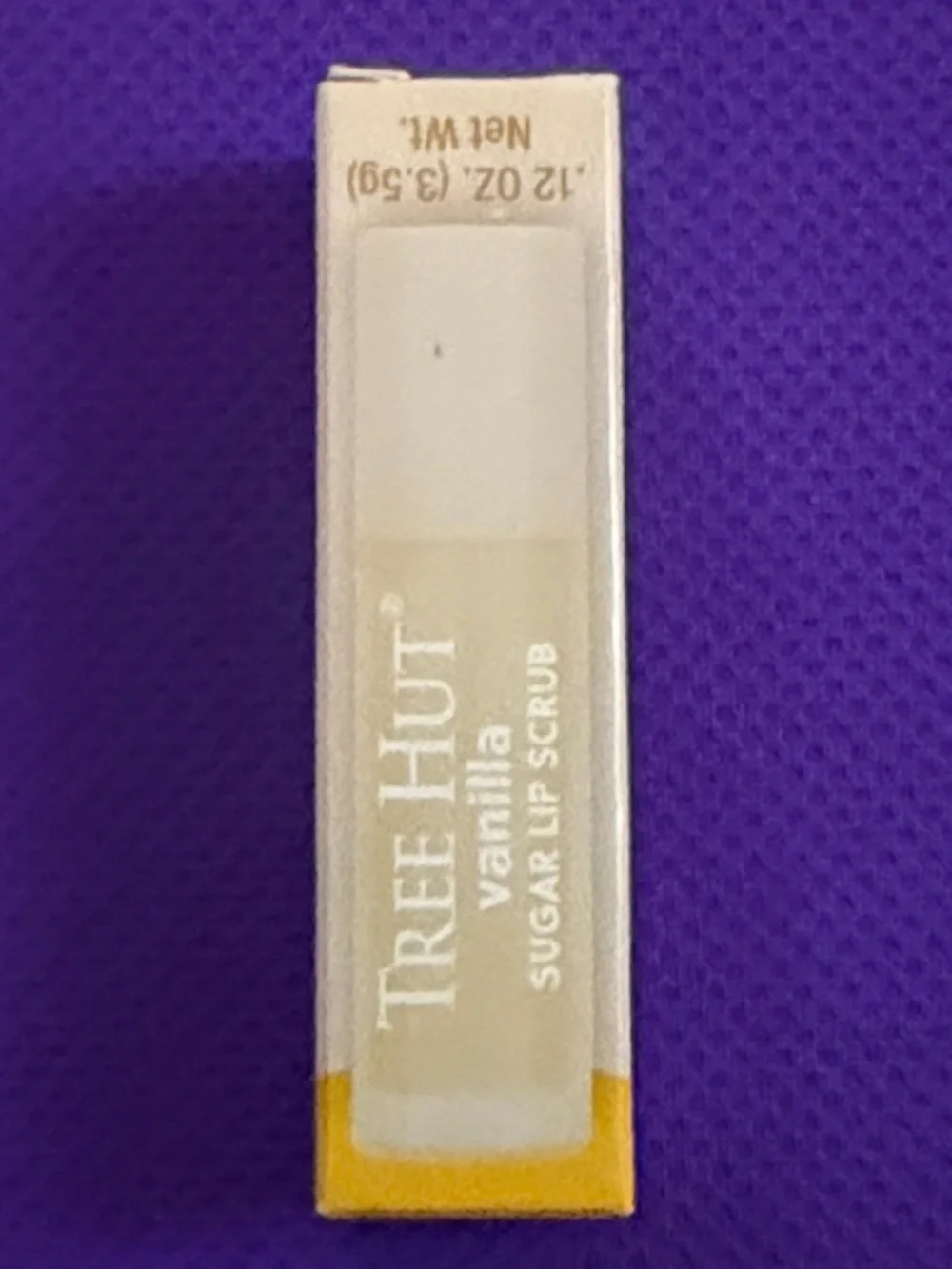 Tree Hut Vanilla Sugar Lip Scrub - Hydrating Exfoliating Lip Balm in Cream